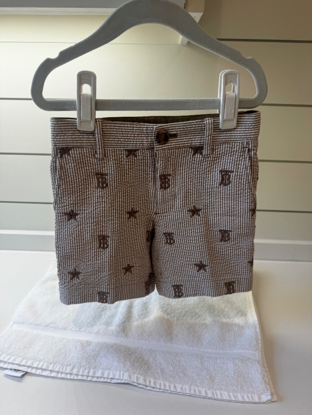Cotton Toddler Burberry Shorts